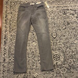 Men's soft slim straight jeans